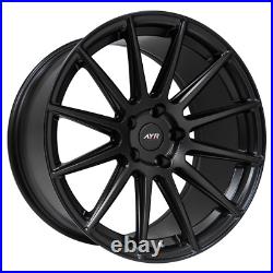 Alloy Wheels 18 02 For Vw T5 T6 T28 T30 Commercially Rated 815kg Black + Tyres