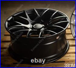 Alloy Wheels 18 0.01 For Vauxhall Adam Astra Astravan Calibra Corsa 5x110 Black