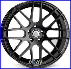 Alloy Wheels 18 Cades Artemis Black Matt For VW Jetta Mk3 05-11