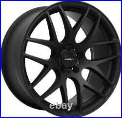 Alloy Wheels 18 Calibre Exile-R Black Matt For Kia Cerato/Forte Mk2 08-13