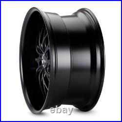 Alloy Wheels 18 Cruize 190 MB Deep Dish Matt Satin Black 5x120 18 Inch Alloys