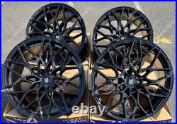 Alloy Wheels 18 FX9 For Vw Sharon Scirocco Tiguan + Allspace 5x112 Black