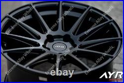 Alloy Wheels 18 For Renault Trafic Commercially Rated 815kg Black 02 5x118 Wr