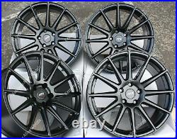 Alloy Wheels 18 For Vw T5 T6 T28 T30 T32 Commercially Rated 815kg Black 02 Wr