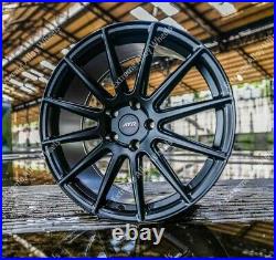 Alloy Wheels 18 For Vw T5 T6 T28 T30 T32 Commercially Rated 815kg Black 02 Wr