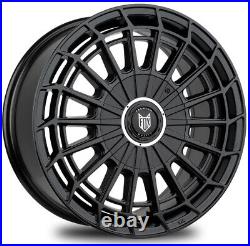 Alloy Wheels 18 Fox WX1 Black Matt For Kia Soul Mk3 19-22