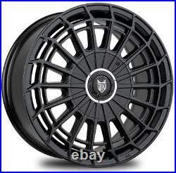 Alloy Wheels 18 Fox WX1 Black Matt For Mazda CX-8 17-22