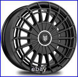 Alloy Wheels 18 Fox WX1 Black Matt For Nissan Maxima Mk7 08-14