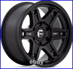 Alloy Wheels 18 Fuel Slayer D836 Black Matt For Nissan Frontier Mk1 97-04