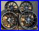 Alloy Wheels 18 GTS For Kia Sportage Stinger Venga Xceed Suv 5x114 Black