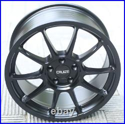 Alloy Wheels 18 GTS For Kia Sportage Stinger Venga Xceed Suv 5x114 Black