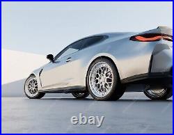 Alloy Wheels 18 Hiro For Toyota Allion Avensis Camry Celica GT86 5x100 Silver