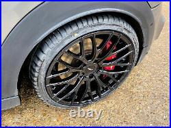 Alloy Wheels 18 Inch Matte Black for Mini F54 F55 F56 F57 inc JCW, 5x112 ET37