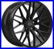 Alloy Wheels 18 Inovit Blitz Black Matt For Peugeot 508 Mk1 11-16