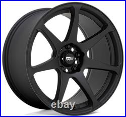Alloy Wheels 18 Motegi Racing Battle Black Matt For Chrysler Vision 93-97