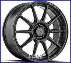 Alloy Wheels 18 Motegi Racing SS10 Black Matt For Nissan Juke F15 10-19
