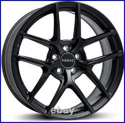 Alloy Wheels 18 Romac Diablo Black Matt For Audi A4 B7 05-08