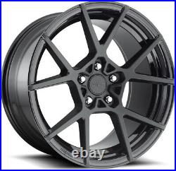 Alloy Wheels 18 Rotiform KPS Black Matt For VW Scirocco R 10-17