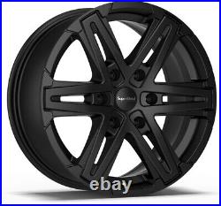 Alloy Wheels 18 SuperMetal Compass Black Matt For Honda Pilot Mk3 16-22