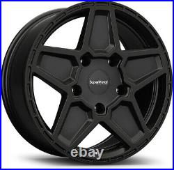 Alloy Wheels 18 SuperMetal Rocket Black Matt For Honda Ridgeline 05-14