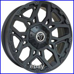Alloy Wheels 18 Wolfrace Explorer Sahara Black Matt For Mazda 3 Mk1 03-09