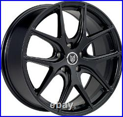 Alloy Wheels 19 Fox Alpha Black Matt For VW Transporter T5 03-15