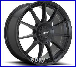 Alloy Wheels 19 Rotiform DTM Black Matt For Jaguar XE 15-22