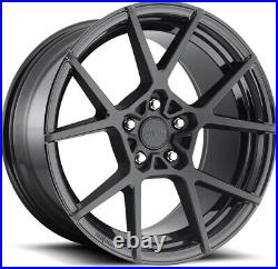 Alloy Wheels 19 Rotiform KPS Black Matt For Mercedes B-Class W245 05-11