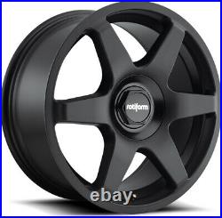 Alloy Wheels 19 Rotiform SIX Black Matt For Audi A6 Allroad C6 06-11
