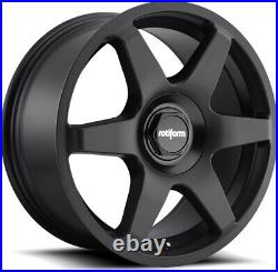 Alloy Wheels 19 Rotiform SIX Black Matt For Audi S8 D2 99-06