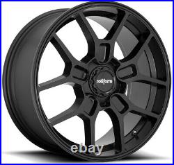 Alloy Wheels 19 Rotiform ZMO Black Matt For Cadillac XTS 13-19