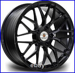 Alloy Wheels 19 Stuttgart SF14 Black Matt For Seat Altea XL 06-15