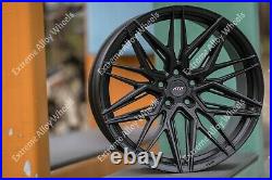 Alloy Wheels 20 05 For Audi A4 A5 A6 A7 A8 Q3 Q5 TT Roadster 5x112 Wr Black
