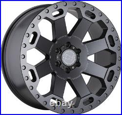 Alloy Wheels 20 Black Rhino Warlord Grey Matt For Isuzu Rodeo Pick-Up 06-16