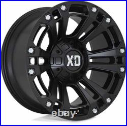 Alloy Wheels 20 XD Monster 3 Black Matt For Hummer H3T 09-10