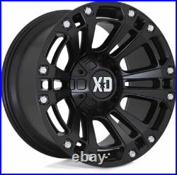 Alloy Wheels 20 XD Monster 3 Black Matt For Hummer H3 05-10