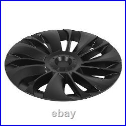 (Asymmetric)4 PCS 19in Matte Black Sporty Wheel Rim Cover ForModel Y 2020-2023