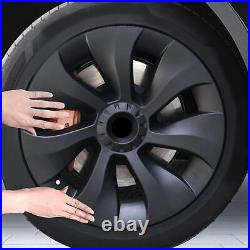 (Asymmetric)Hubcap Wheel Covers 4Pcs Matte Black Stylish Automotive