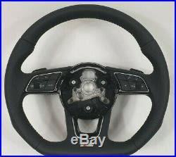 Audi 8W A3 A4 A5 S4 S5 S Line flat bottom steering wheel paddles stitch New