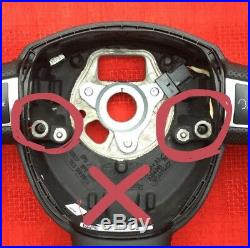 Audi A3 A4 A5 A6 Q7 A8 Dsg Paddle New Custom Made Flat Bottom Steering Wheel