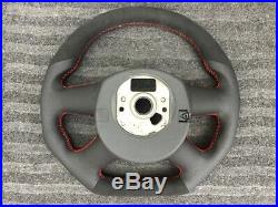 Audi A3 A4 S4 A5 A6 A8 New Custom Made Flat Bottom Steering Wheel