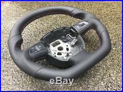 Audi A3 S3 A5 S5 Q5 Dsg New Custom Made Flat Bottom Steering Wheel