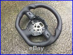 Audi A3 S3 A5 S5 Q5 Dsg New Custom Made Flat Bottom Steering Wheel