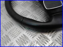 Audi R8 Mk1 Steering Wheel Black Leather Flat Bottom 2007-2015