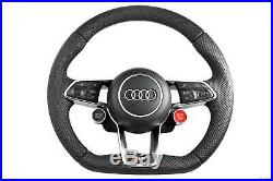 Audi R8 Multifunction Steering Wheel Flat Bottom with Airbag OEM 4S0419091E
