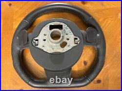 Audi TT S line Steering Wheel With Flat Bottom With Paddle Shifter