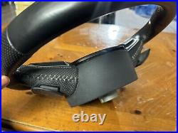 Audi TT S line Steering Wheel With Flat Bottom With Paddle Shifter