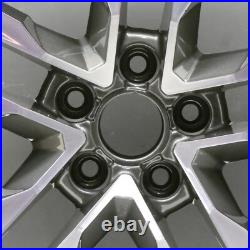 Audi Tt S Line 8s 19 Grey Diamond Cut Alloy Wheel Rim 8s0601025f X1
