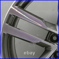 Audi Tt S Line 8s 19 Grey Diamond Cut Alloy Wheel Rim 8s0601025f X1