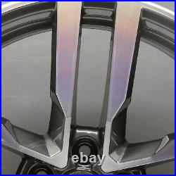 Audi Tt S Line 8s 19 Grey Diamond Cut Alloy Wheel Rim 8s0601025f X1